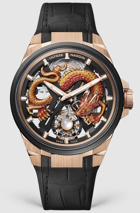 Ulysse Nardin BLAST TOURBILLON DRAGON 45MM Replica Watch Price 1725-400-2A/1A